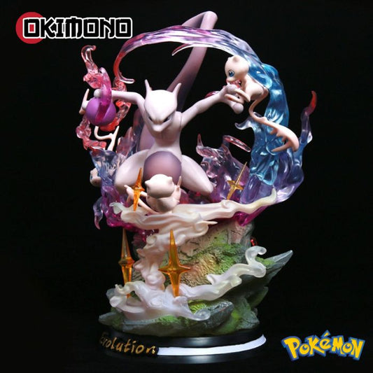 Figurine Mewtwo et Mew - Pokémon™